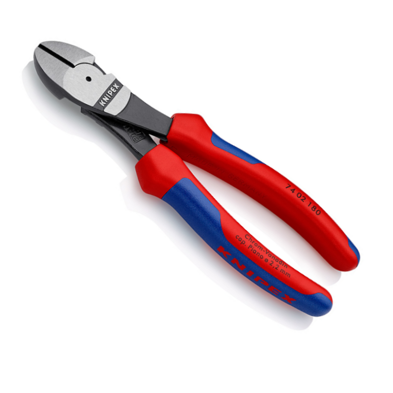Knipex 74 02 180 mm Kraft-Seitenschneider 7402180