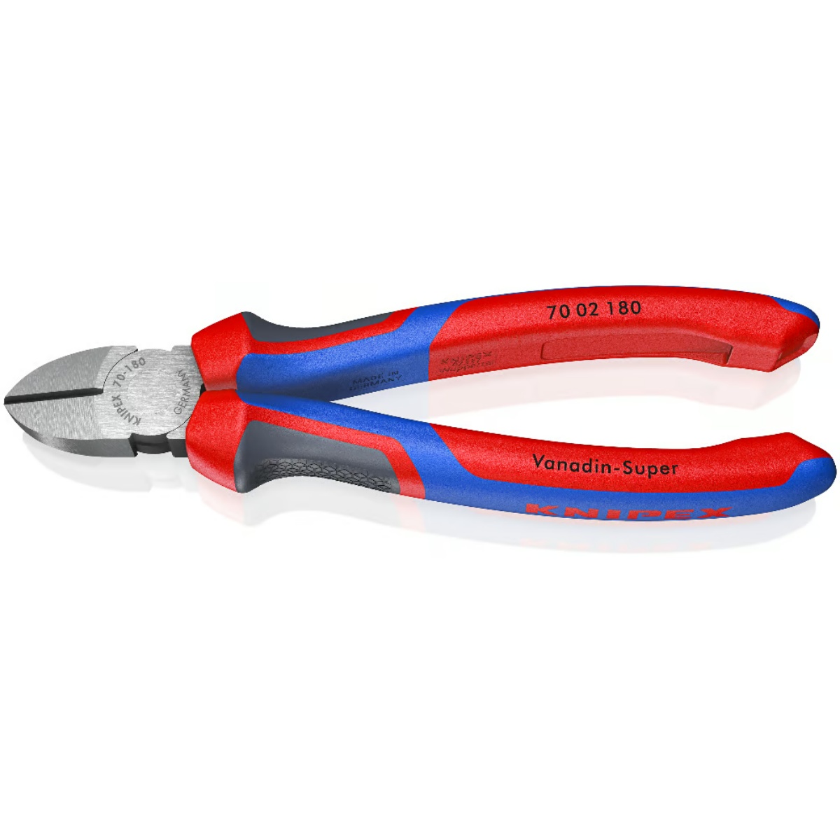Knipex Seitenschneider 70 02 180 - 180mm - Präzisionszange - bis zu Ø 4,0 mm