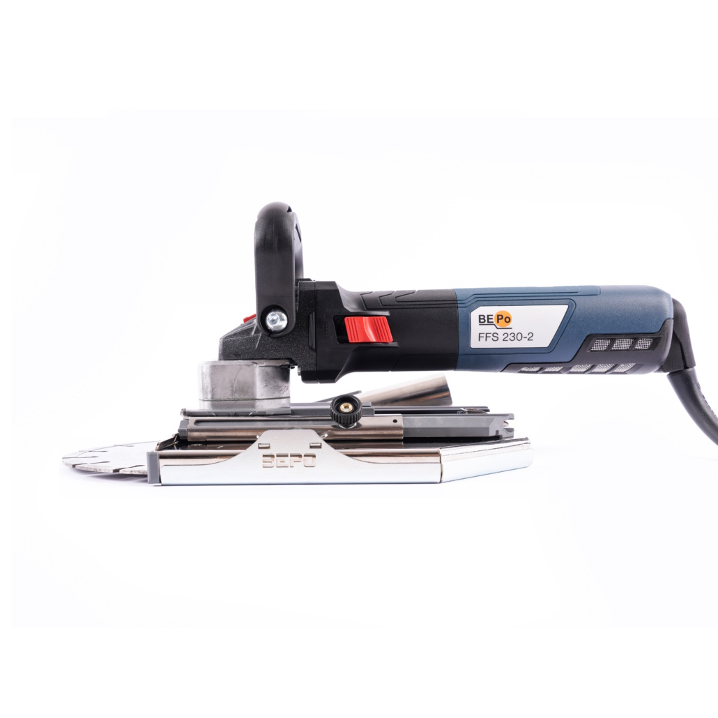 Bepo Montagefräse FFS 230-2 - 2000 W - Ø230 mm - 92 mm Schnitttiefe - Holzkoffer