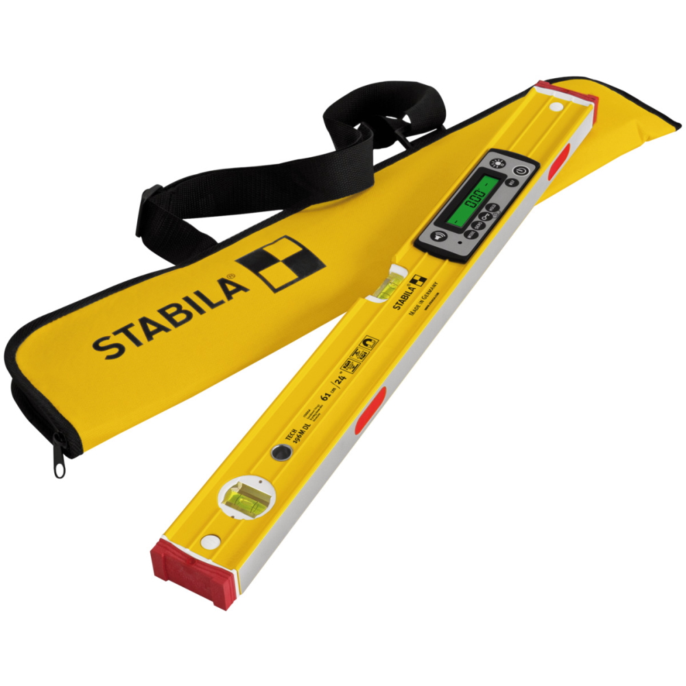 Stabila Elektronik Wasserwaage TECH 196M DL - 61 cm - Tasche-Magnetisch - 19823
