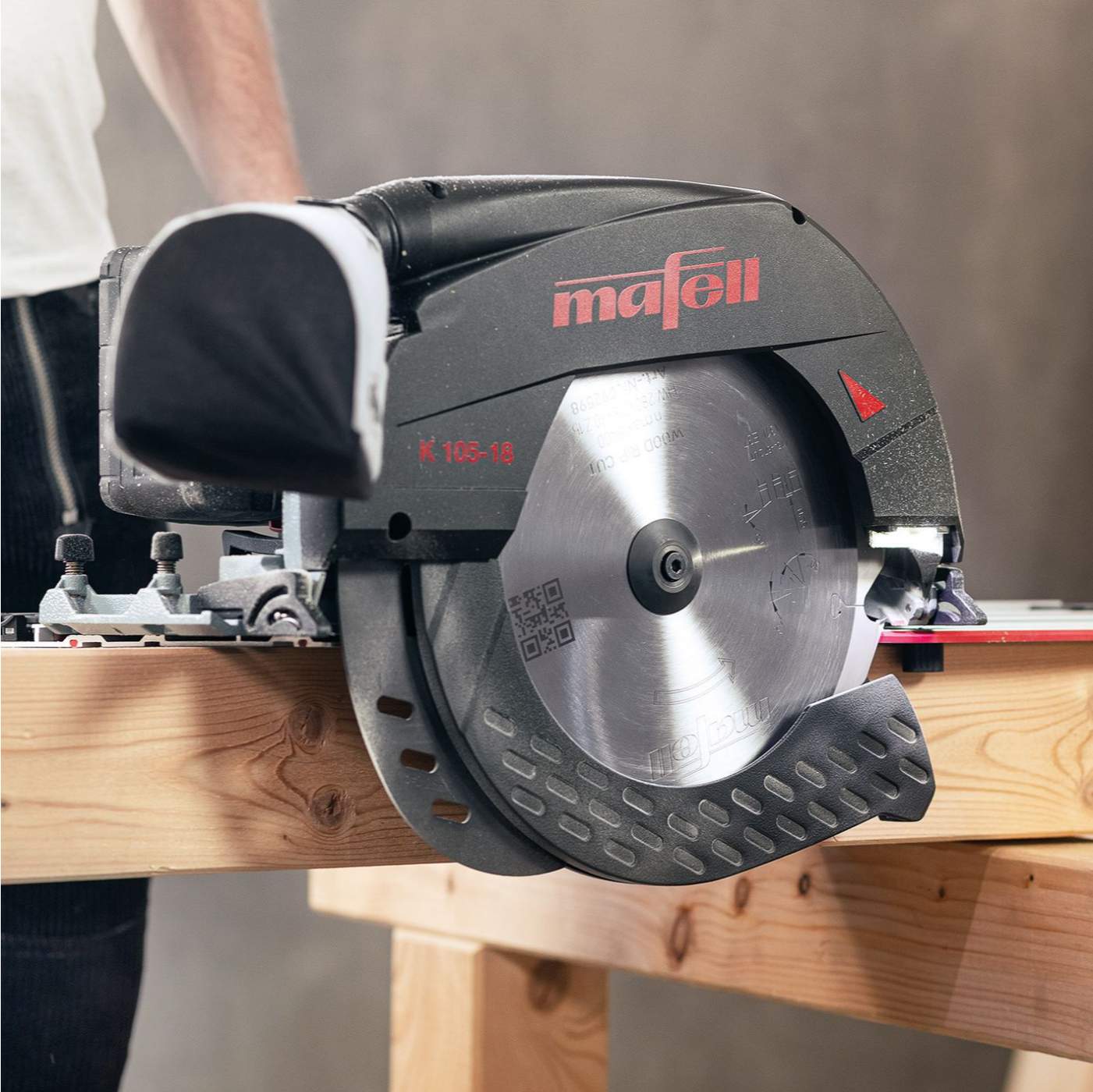 Mafell Akku-Handkreissäge K 105-18 PURE - 2x18V - 110mm Schnitttiefe - 91D302
