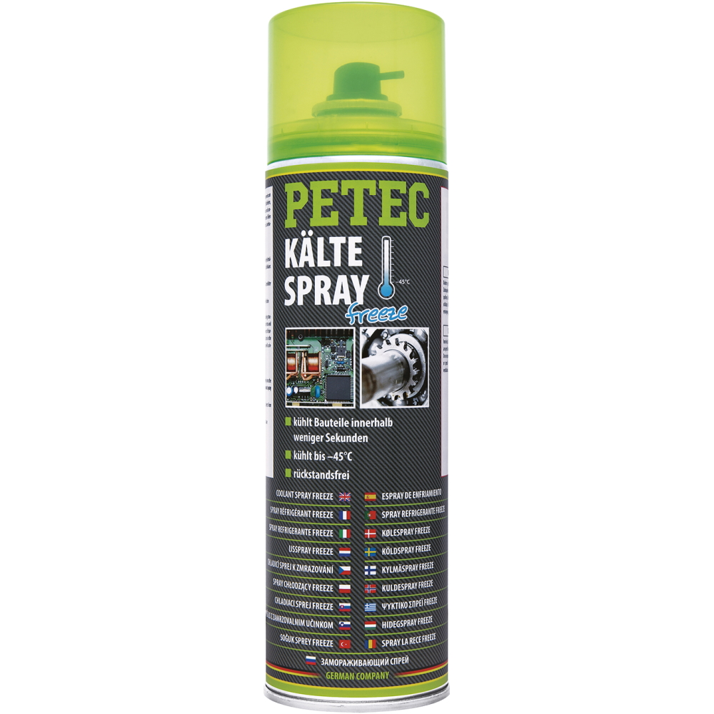 Petec 71950 Kältespray freeze -45 Grad - 400ml Dose - 360 Grad Sprühkopf