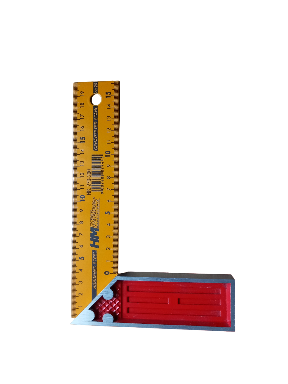 HM Müllner Schreinerwinkel - 270-200 - 200mm - 40x15mm - Schenkel B 132mm