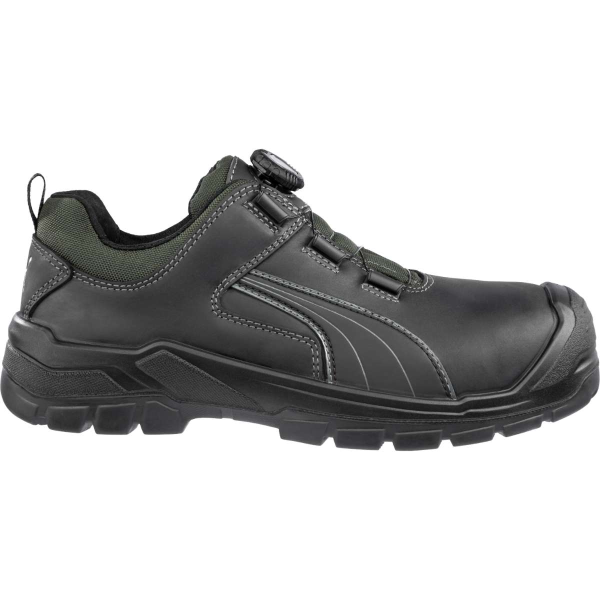 Puma Safety Sicherheitsschuhe Cascades Disk low - schwarz - S3S - Größe 43