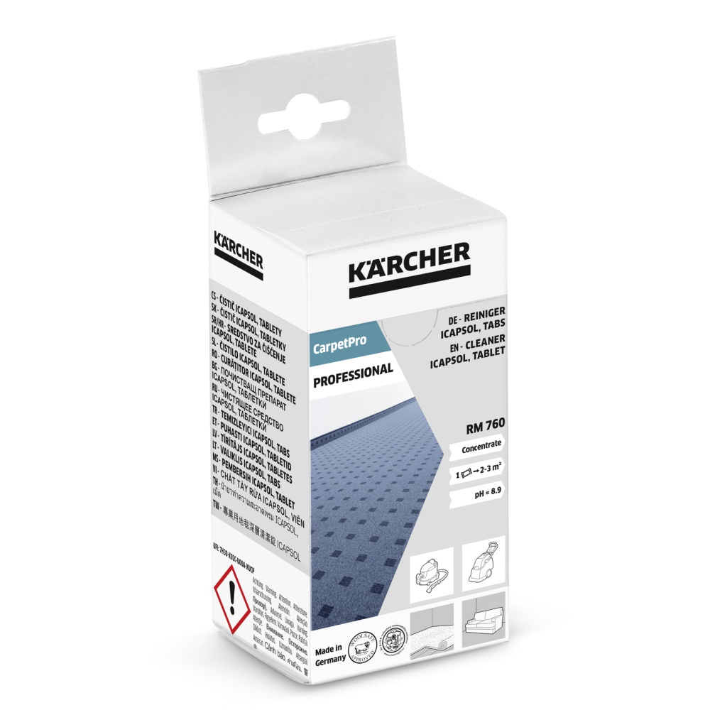 Kärcher Reiniger Teppichreiniger für Puzzi - CarpetPro 16 Tabs Tabletten - RM760