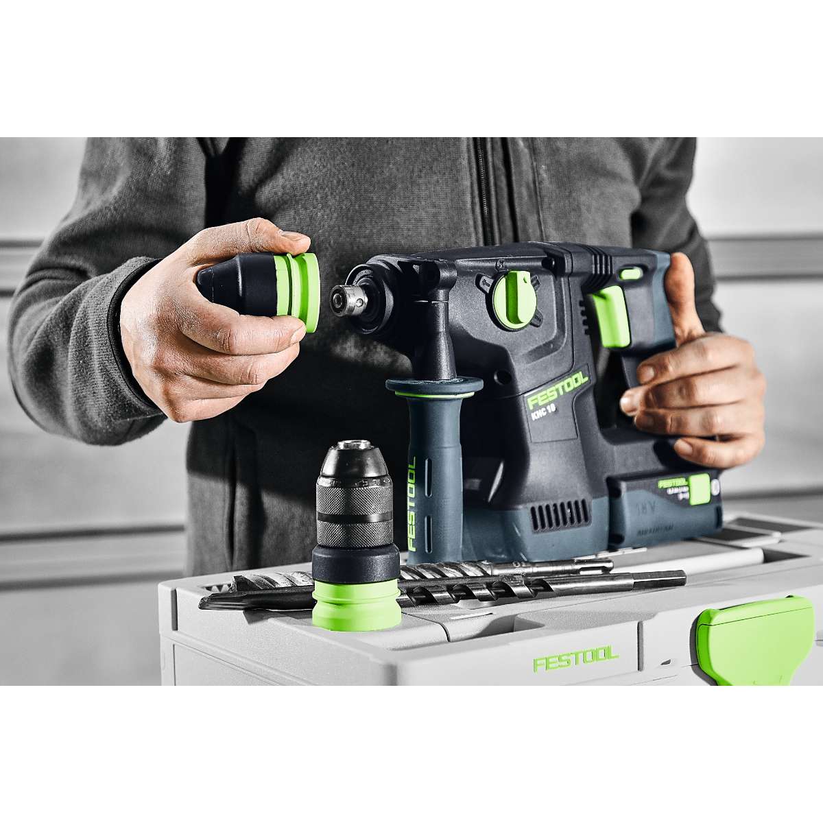 Festool Akku-Kombihammer KHC-S 18 Basic - 18V - SDS-Plus - 578747