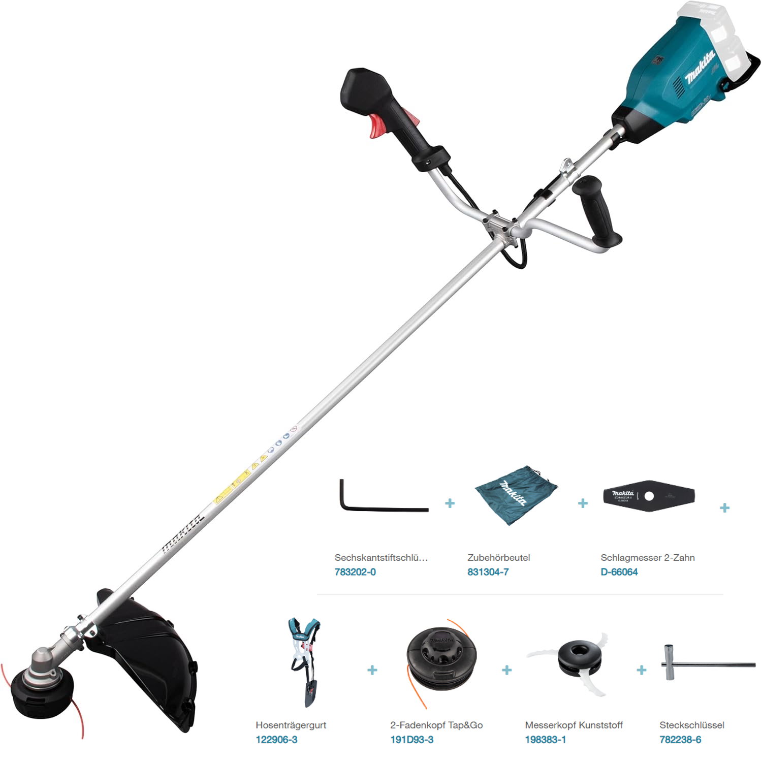 Makita Akku-Freischneider DUR369AZX6 - 2x18V - ohne Akku/Ladegerät
