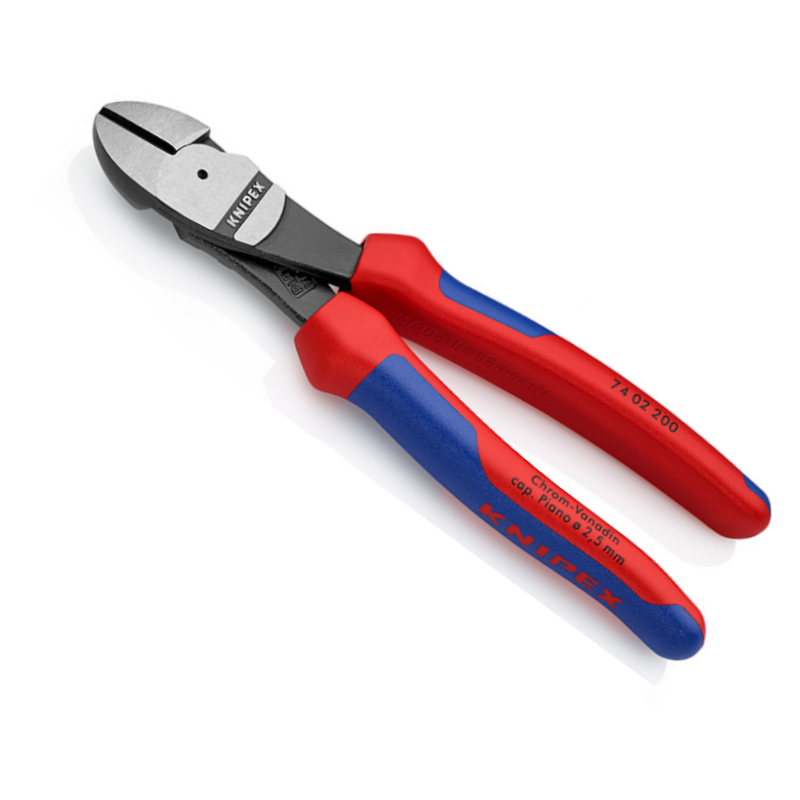 Knipex 74 02 200 mm Kraft-Seitenschneider 7402200