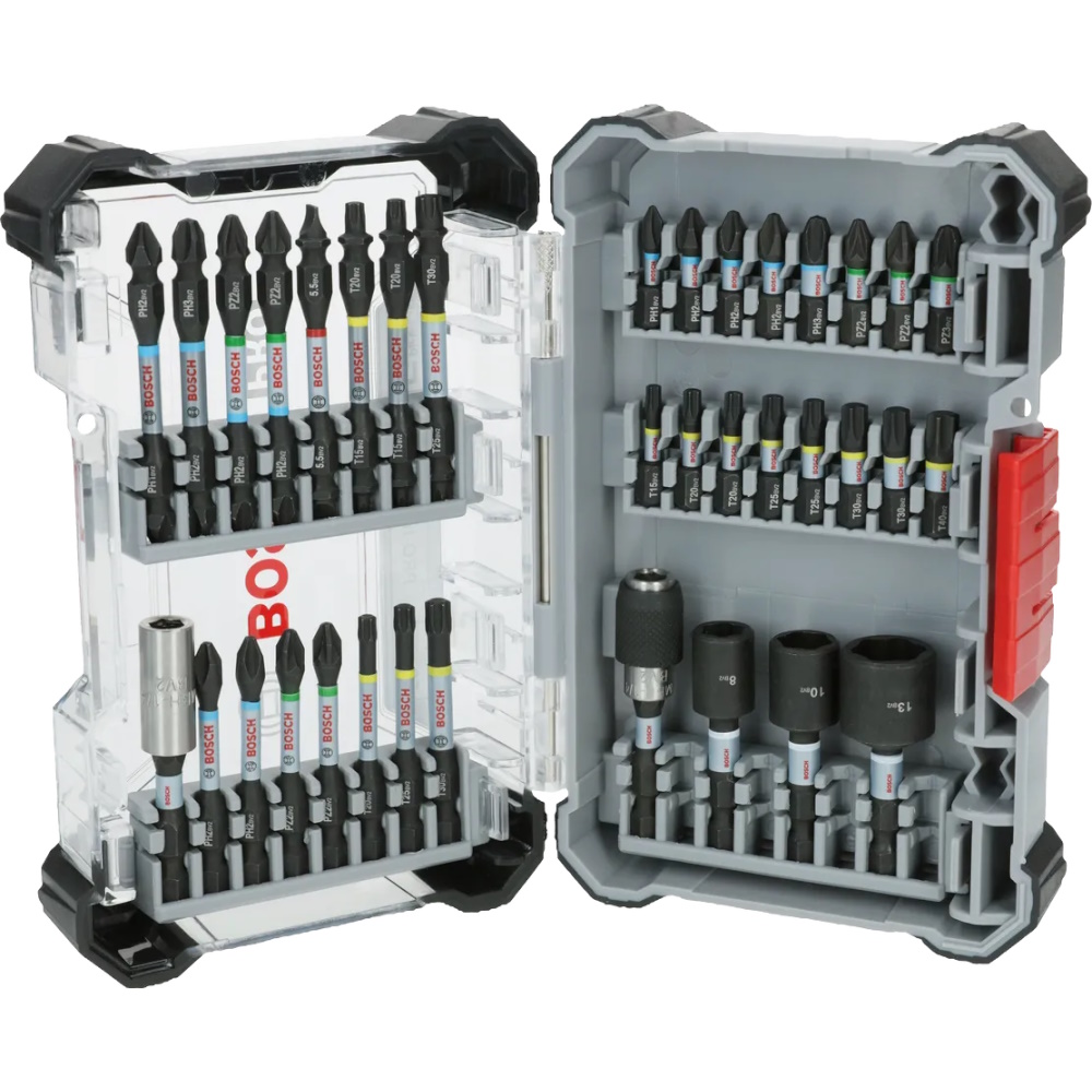 Bosch Bit-Set - Pro-BitSet Impact - Schrauberbit-Set Satz - 36-Teilig