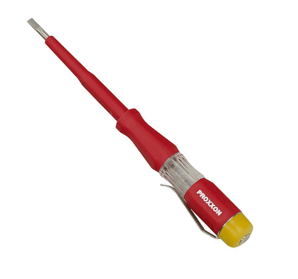 Proxxon Spannungsprüfer nach VDE 0680 - Schlitz - 135mm - 22390