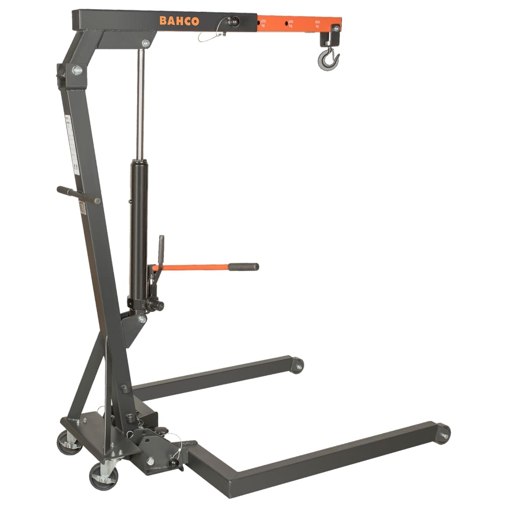Bahco Werkstattkran 600 kg BH6PC600 - Faltbar - Schnellhub - CE-zertifiziert
