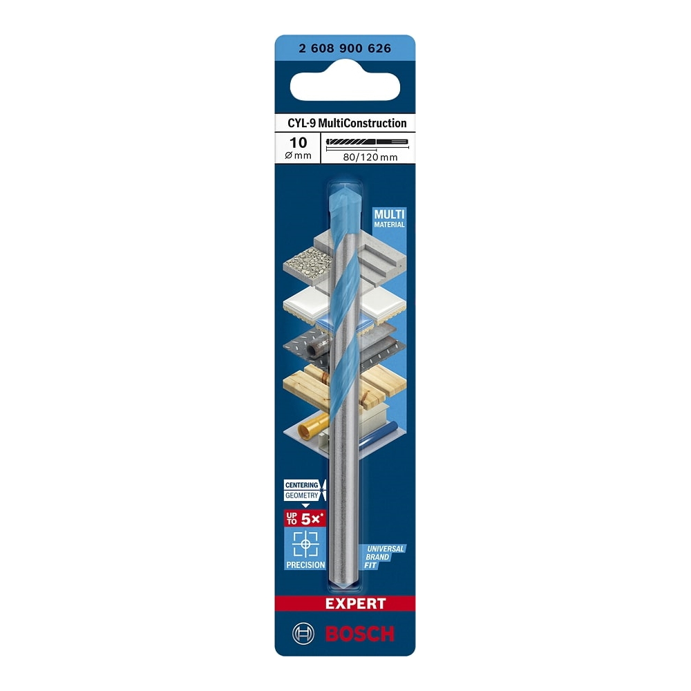 Bosch Bohrer Schlagbohrer EXPERT CYL-9 Multiconstruction - Beton - Ø 3 - 14 mm