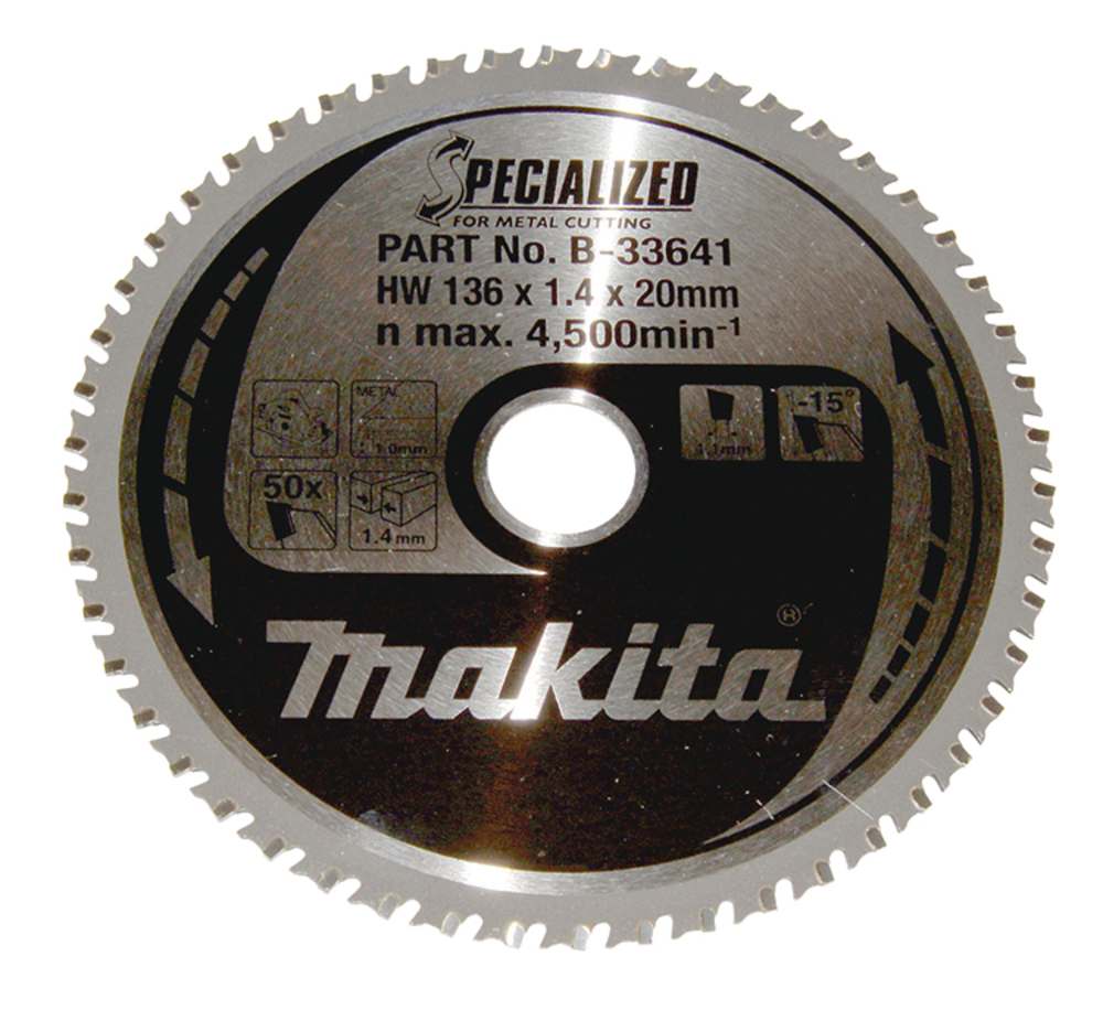 Makita Kreissägeblatt Akku-SPECIALIZED 136x20x50Z - B-33641