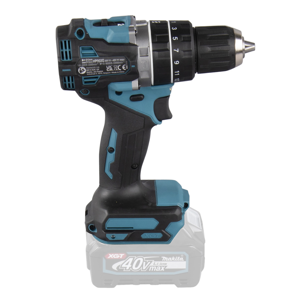 Makita Schlagbohrschrauber HP002GA202 40V max XGT inkl. 2 Akkus + Ladegerät