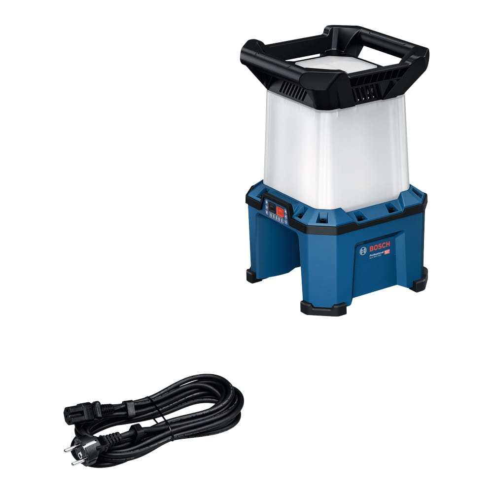 Bosch Akku Bauleuchte Baustrahler GLA 18VH-7500 - Sologerät ohne Akku/Ladegerät