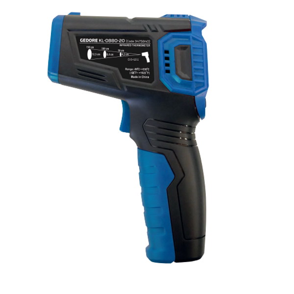 Gedore Infrarot-Thermometer KL-0880-20 - -50 - +550 °C - genauer Laser - 3475840