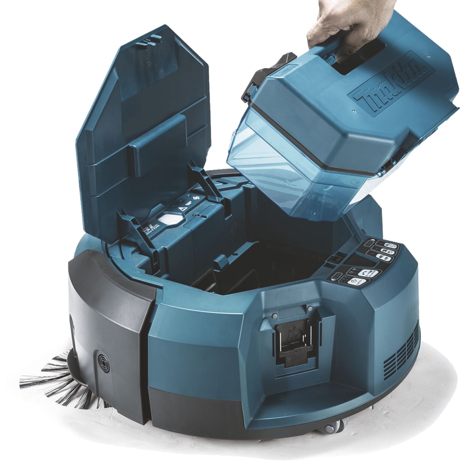 Makita Akku Saugroboter DRC200Z - 18V LXT - bis 500 m² - ohne Akku und Ladegerät
