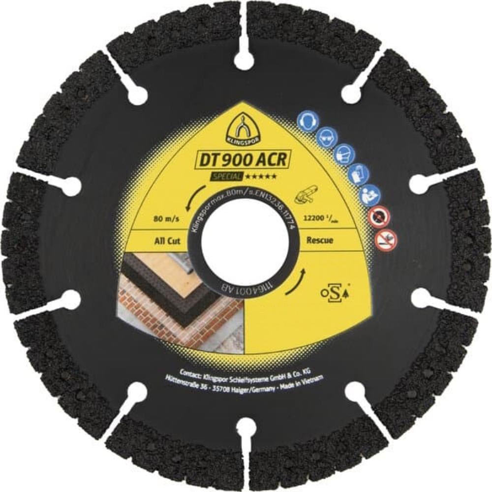 Klingspor Diamanttrennscheibe DT 900 ACR Special 230 x 22,23 mm