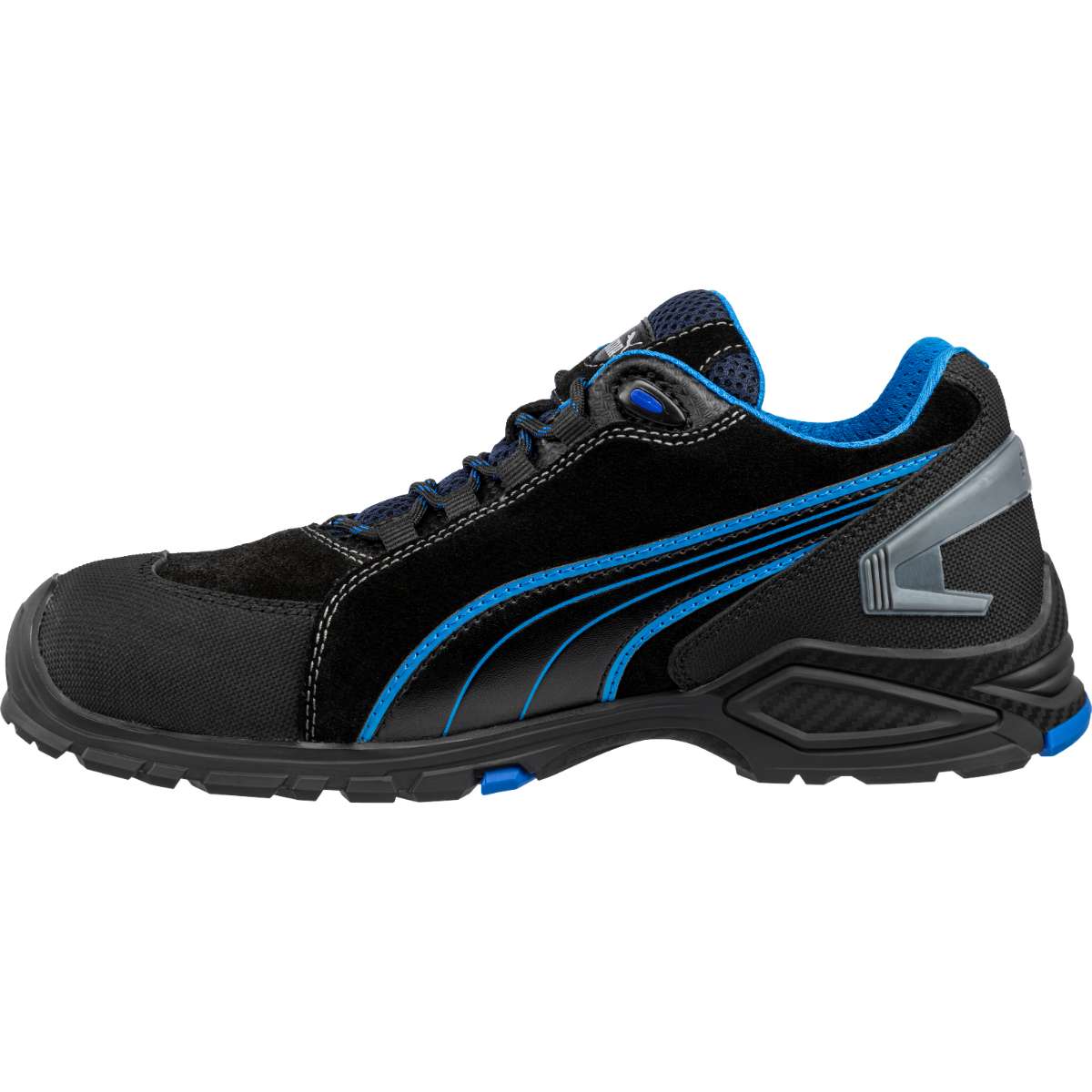 Puma Safety Sicherheitsschuhe Rio low schwarz - Aluminiumkappe - S3L - Größe 46