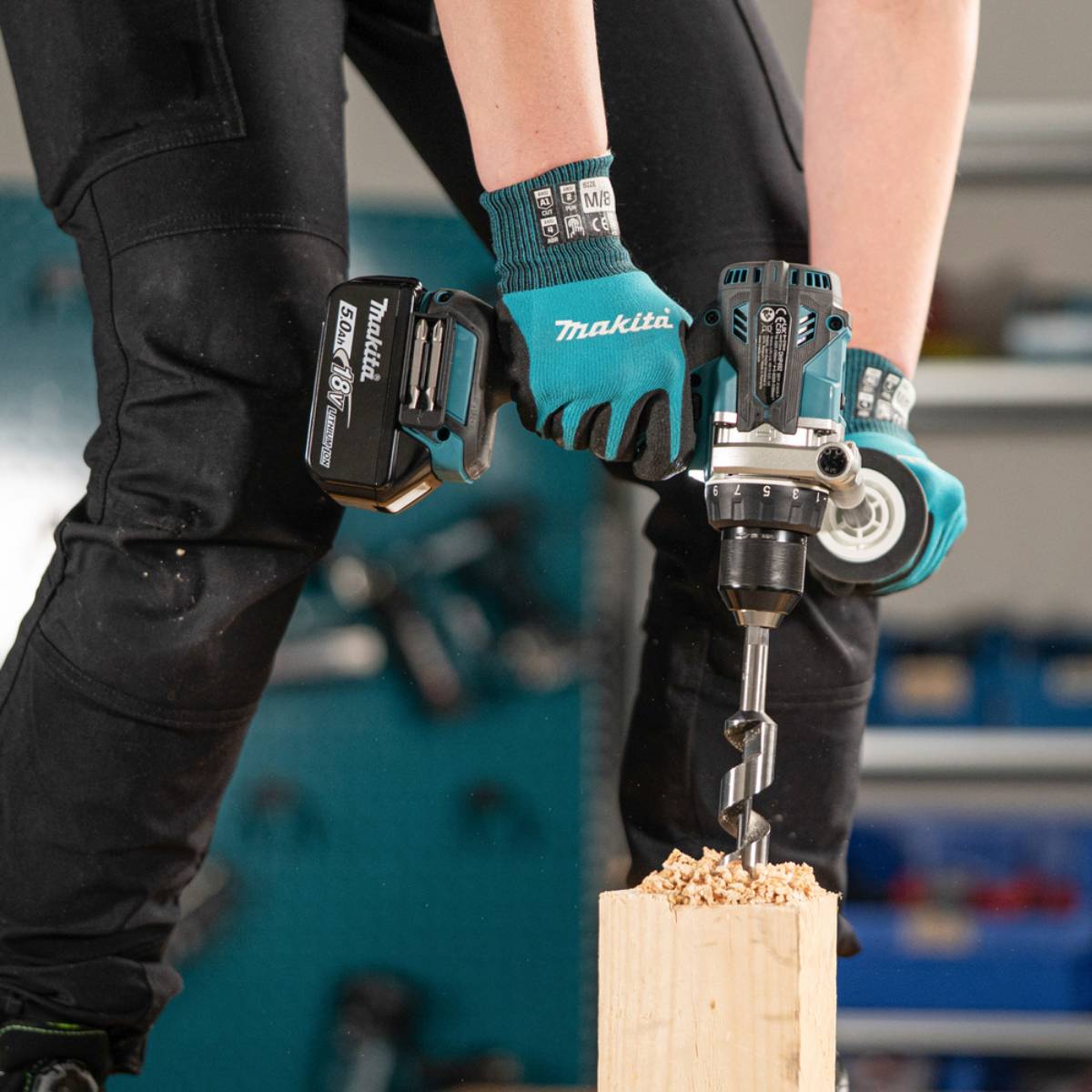 Makita Akku-Schlagbohrschrauber DHP492Z - 18V -141Nm - Brushless