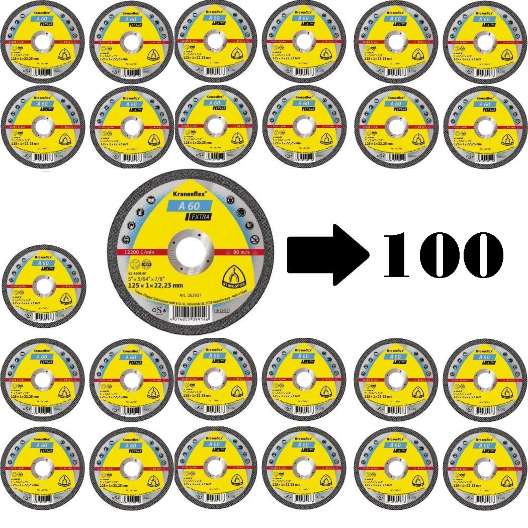 Klingspor 100 Trennscheiben A 60 EX - 125 x 1.0