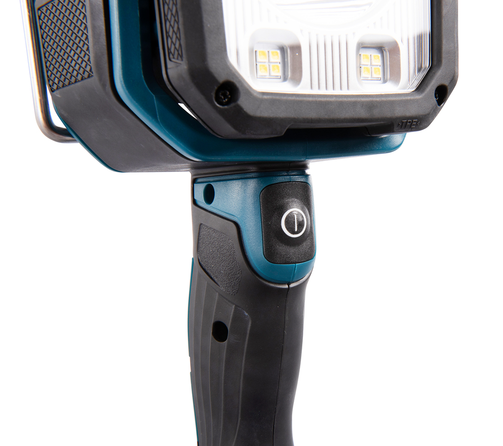 Makita LED-Akku-Handstrahler DML812 - 1250 lm - 14,4V/18V - bis 640m Reichweite