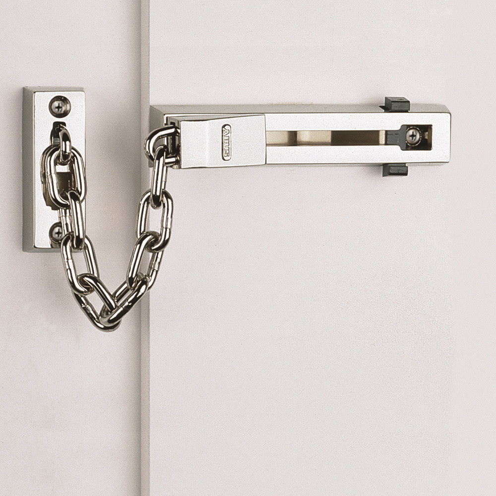 Abus Türkette vernickelt - 165mm Kettenlänge - gehärtete Stahlkette - SK66 N