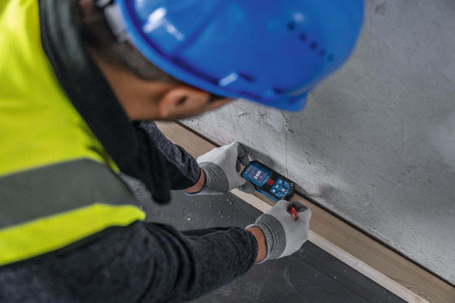 Bosch Laser-Entfernungsmesser GLM 40-31 in Tasche - Professional IP65 - 40m