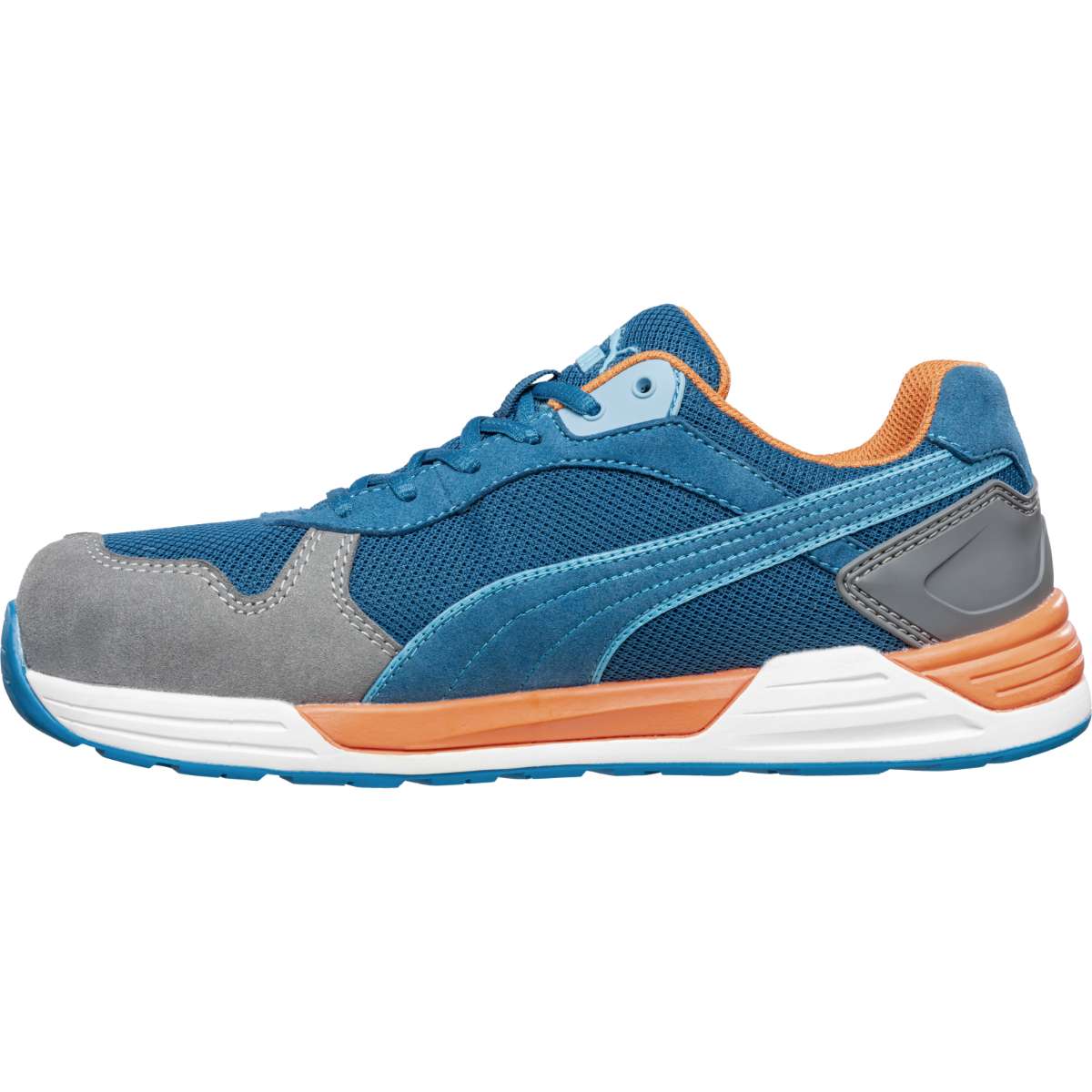 Puma Safety Sicherheitsschuhe Frontside low - blau - S1PS - Größe 42