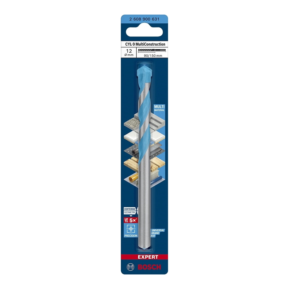 Bosch Bohrer Schlagbohrer EXPERT CYL-9 Multiconstruction - Beton - Ø 3 - 14 mm