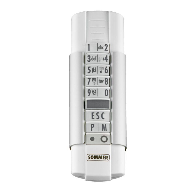 Sommer Handsender Telecody+ - 12 Befehl - weiß - 868,95MHz - S10212-00032