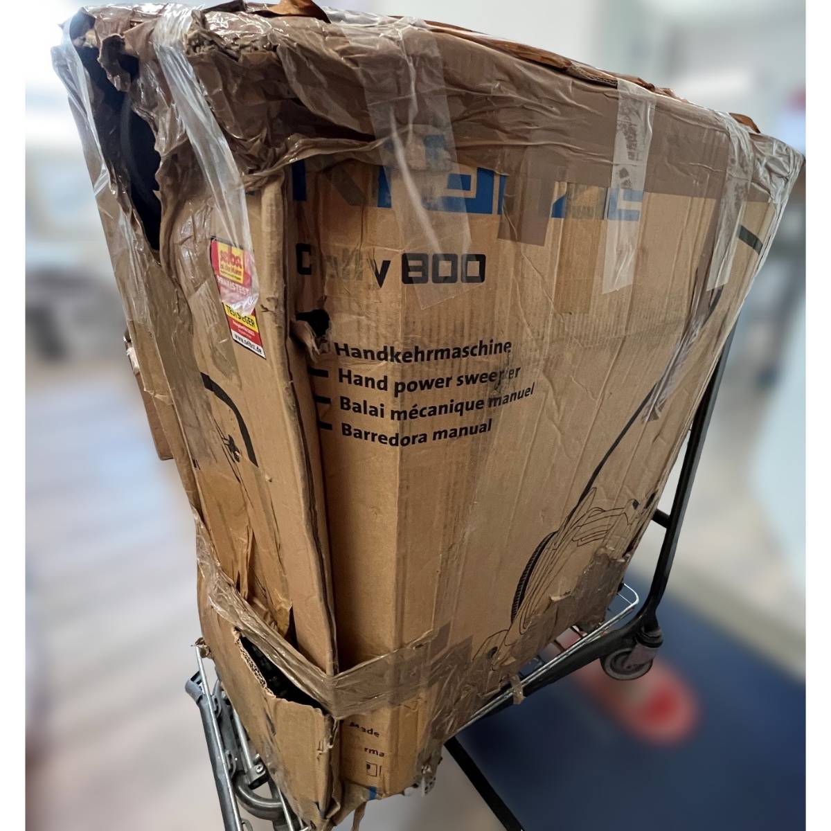 Kränzle Handkehrmaschine Colly 800 - Kehrmaschine - 30 Liter - 19kg - B-WARE