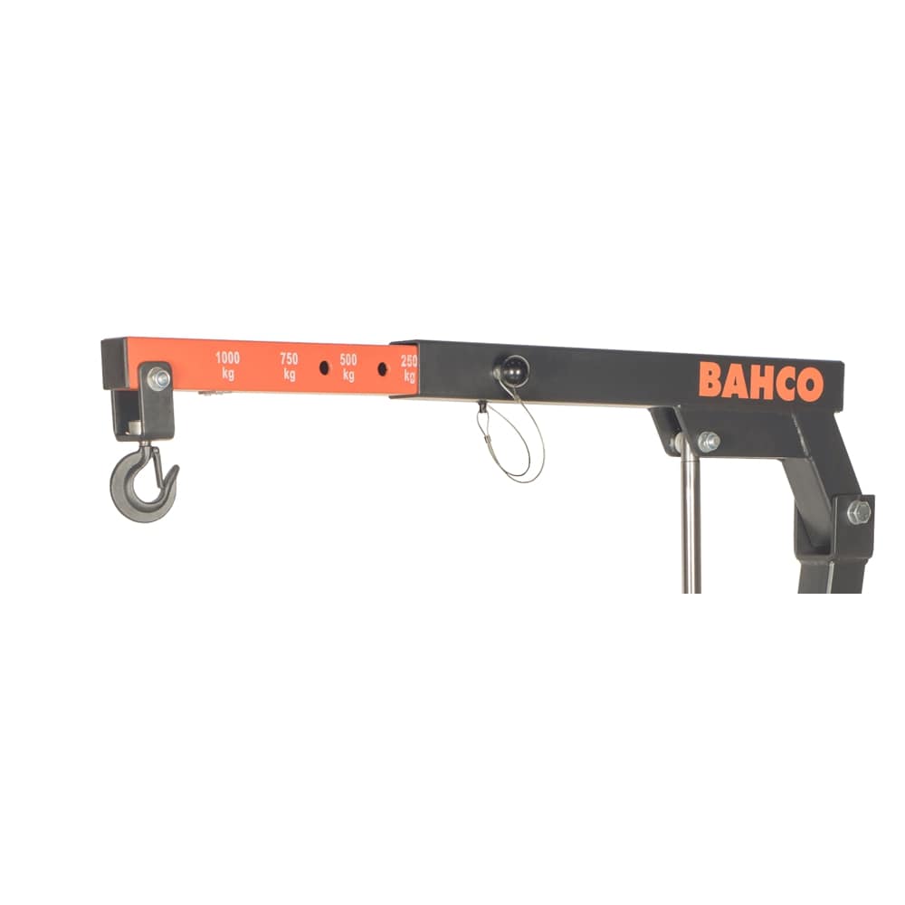 Bahco Werkstattkran 1T BH6FC1000 klappbar - Hydraulik Kran mit 4 Positionen