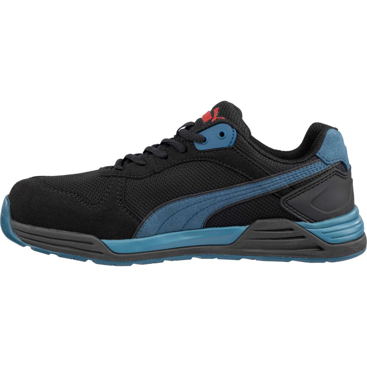 Puma Safety Sicherheitsschuhe Frontside low - schwarz/blau- S1PS - Größe 44