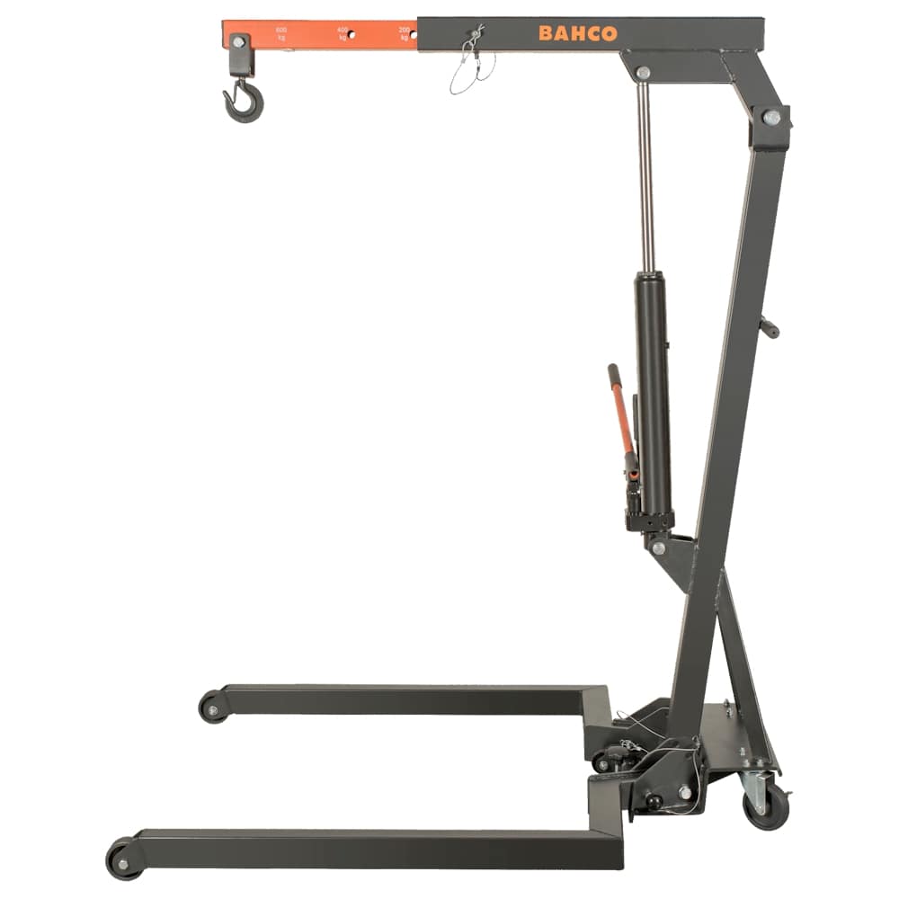 Bahco Werkstattkran 600 kg BH6PC600 - Faltbar - Schnellhub - CE-zertifiziert