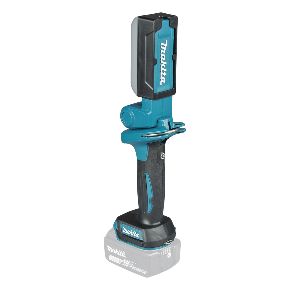 Makita LED-Akku-Arbeitsleuchte DML816 - mit dreh- und schwenkbaren Leuchtkopf