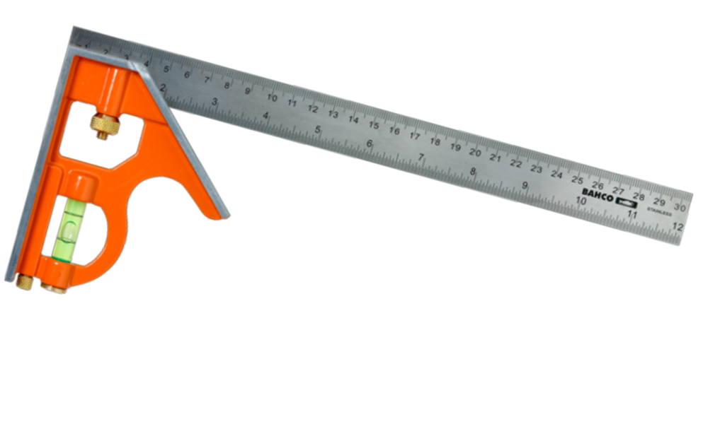 Bahco CS300 Winkel Kombinationswinkel - 45 und 90 Grad - 305mm lang