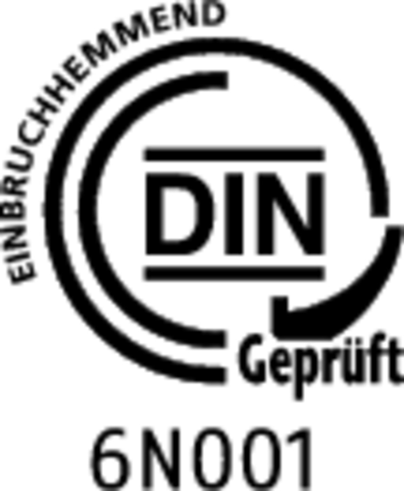Abus Fenster-Zusatzsicherung FOS 550A W in weiss mit Alarm AL 0125 ohne Gestänge