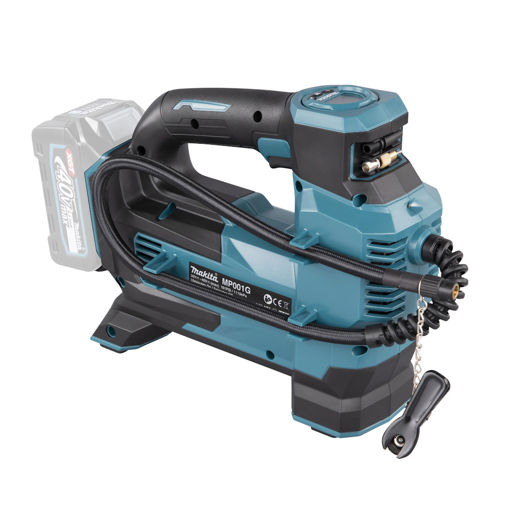 Makita Akku-Kompressor MP001GZ 40V max XGT 11,1 bar ohne Akkus & Ladegerät
