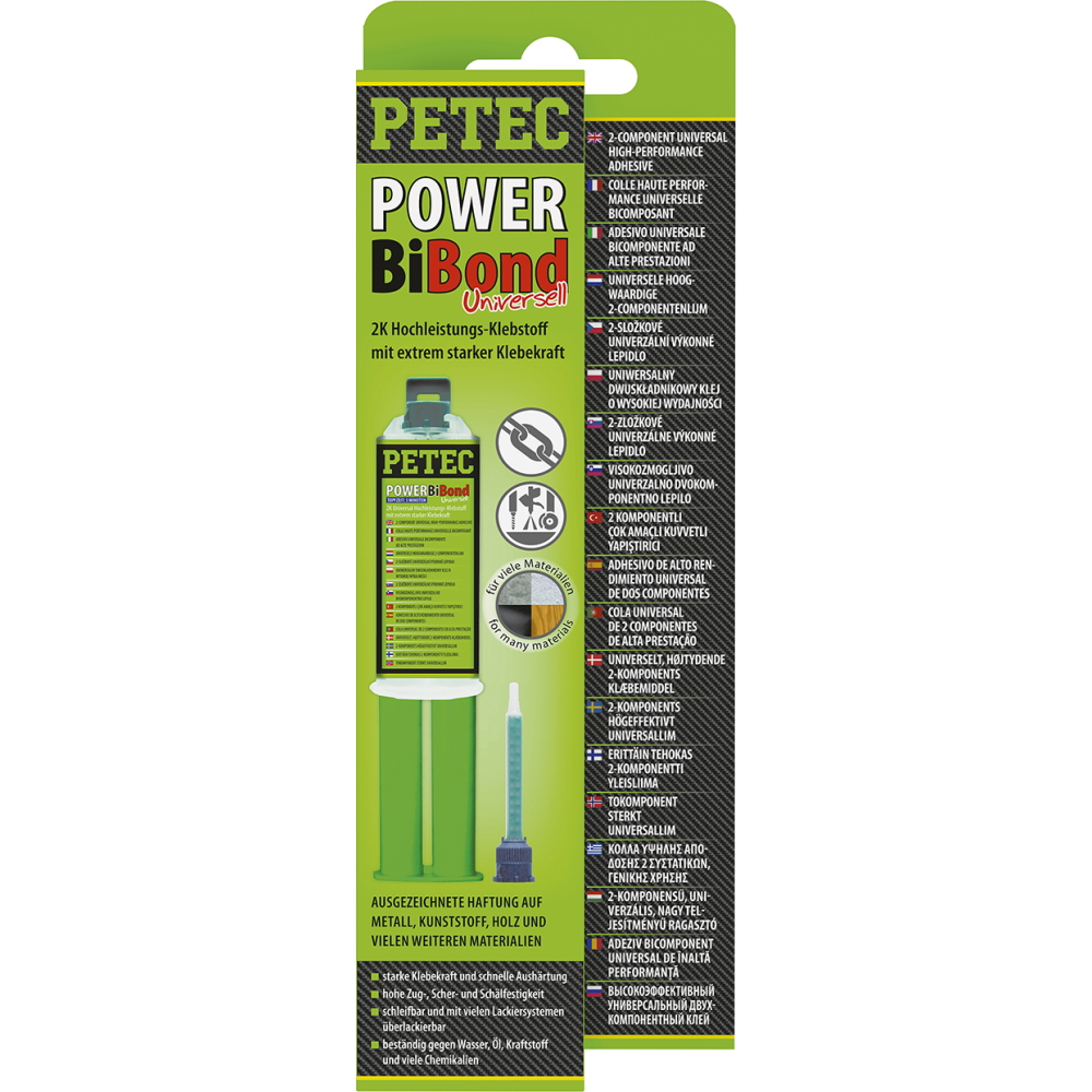 Petec 98625 POWER BiBond - 24ml Tube - 2K Universal Kleber