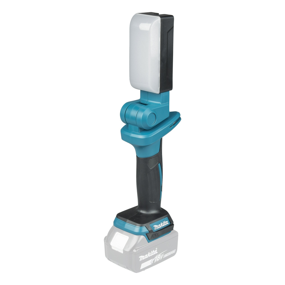 Makita LED-Akku-Arbeitsleuchte DML816 - mit dreh- und schwenkbaren Leuchtkopf