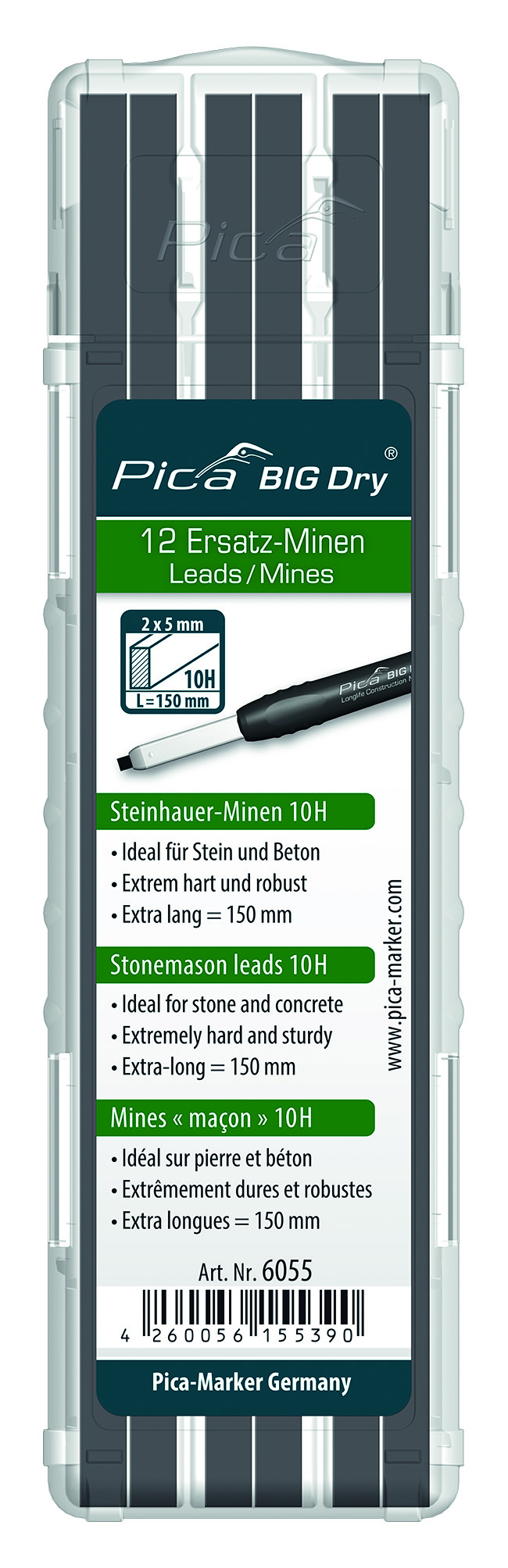 Pica BIG Dry - Steinhauer-Minen 10H - 6055