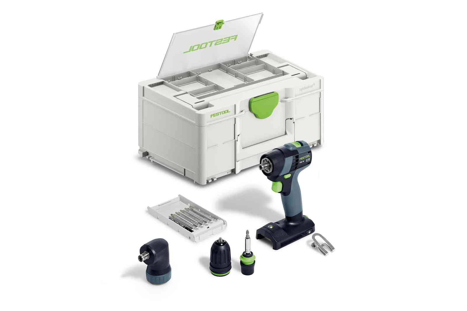 Festool Akku-Bohrschrauber TXS 18-Basic-Set  - 18V - 10mm Futter - 577335