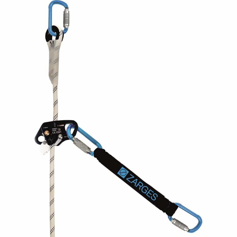 Zarges Auffanggerät AXIC-FA - mitlaufend - bis 150 kg - EN 353-2 EN 355- 47812