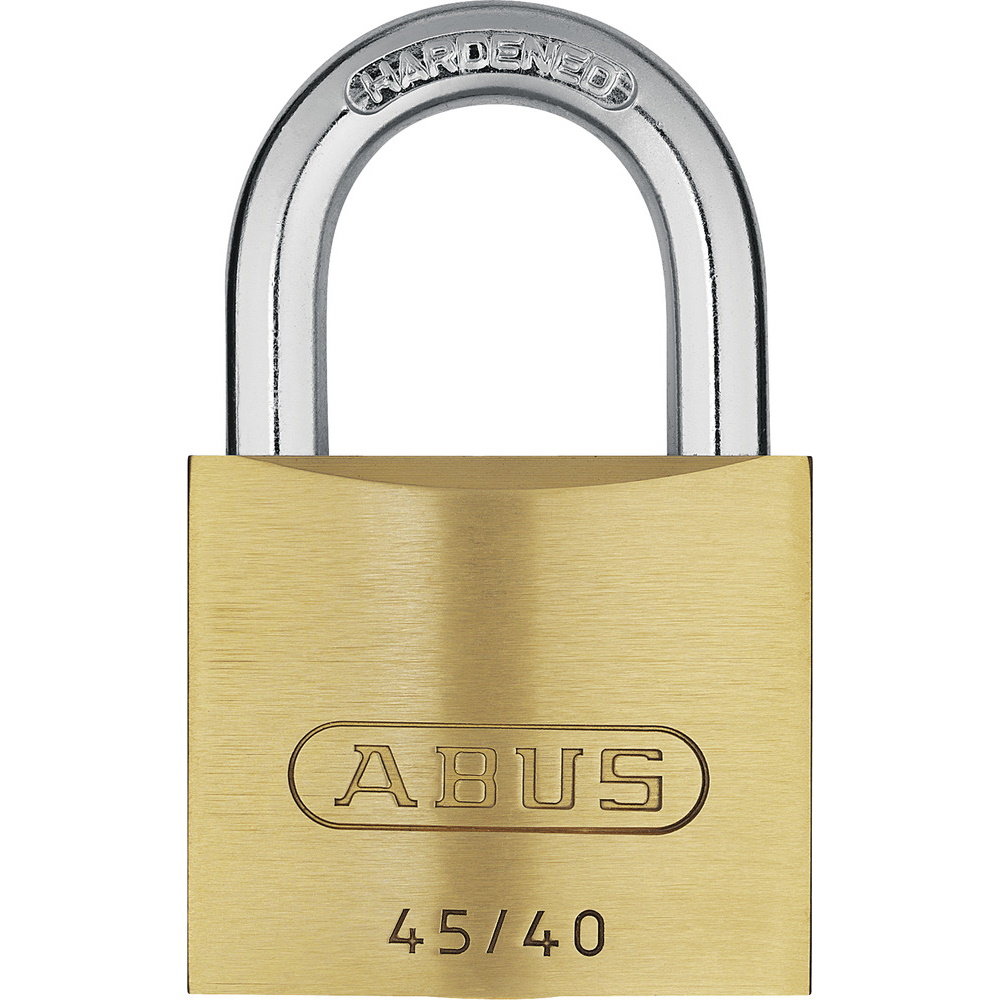 Abus Vorhangschloss Messing 45/40 Quad-Pack B/SB - 11826