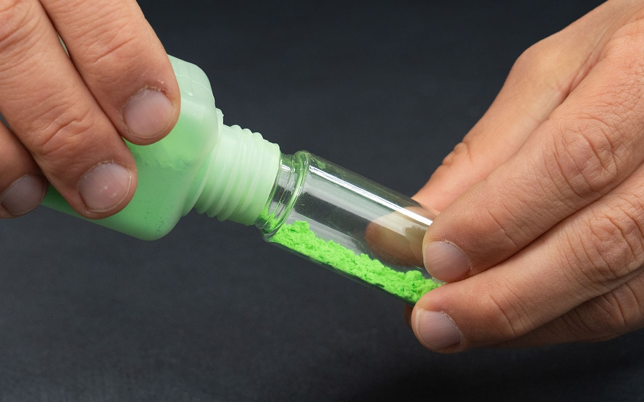 Pica Powder Nachfüllpulver - grünes Kreidepulver - reicht für 3 Nachfüllungen