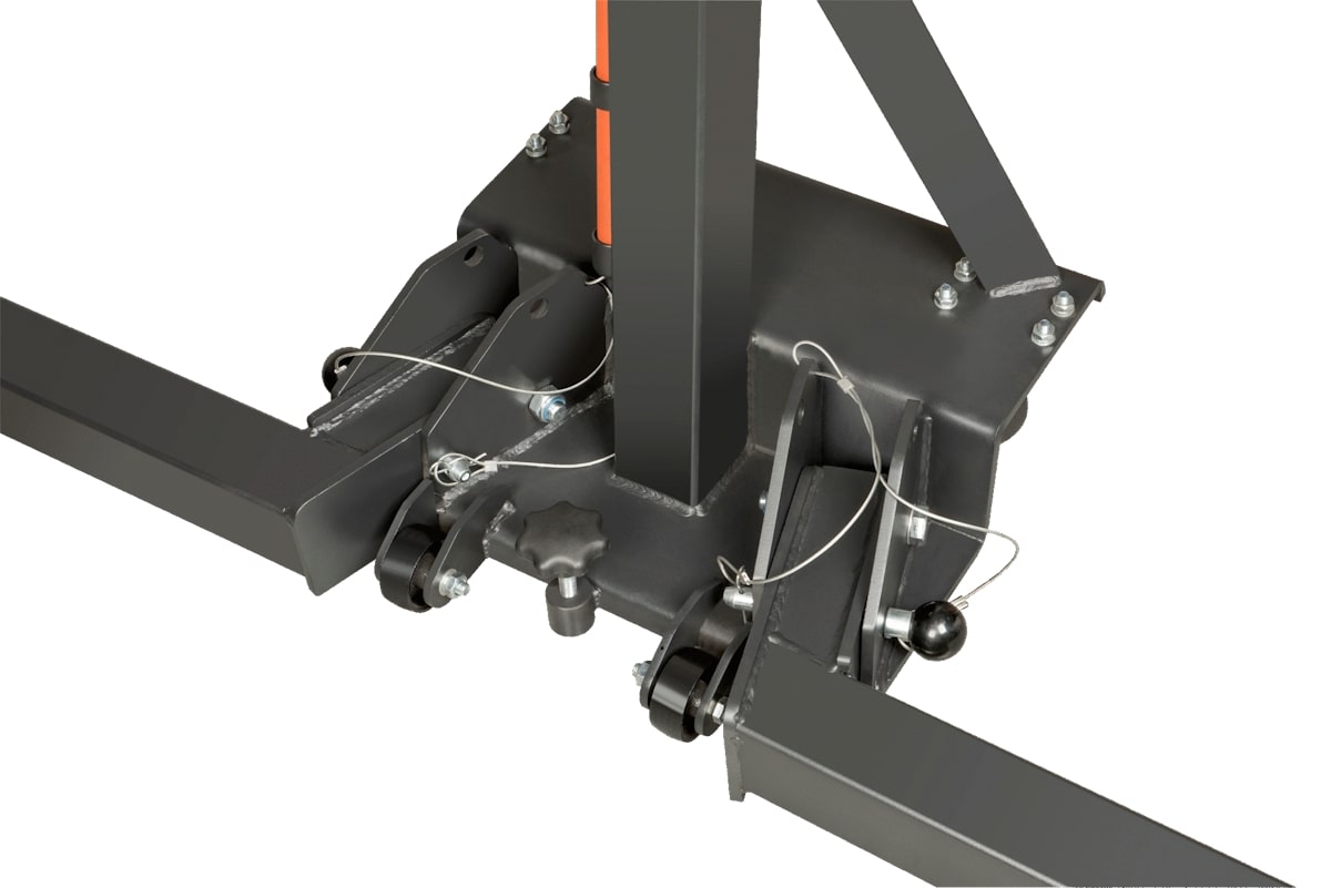 Bahco Werkstattkran 600 kg BH6PC600 - Faltbar - Schnellhub - CE-zertifiziert