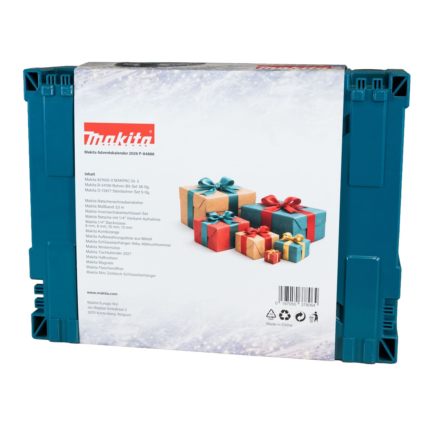 Makita Adventskalender Weihnachten 2026 - Fanartikel - Handwerkzeuge - P-84888