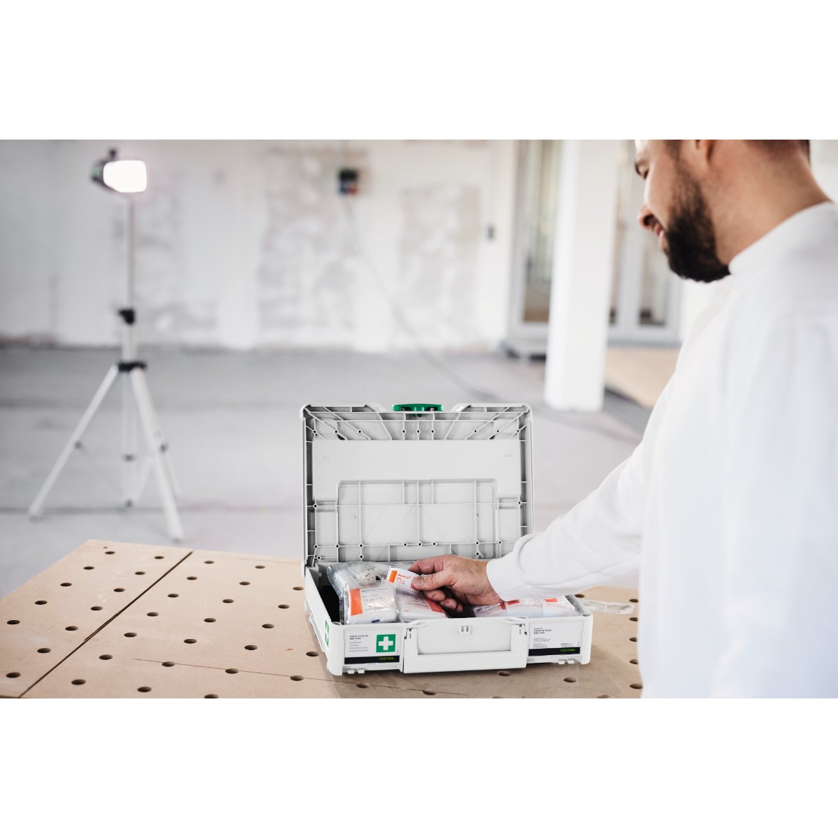 Festool SYS3 M 112-FA-Set Erste-Hilfe-Systainer DIN 13157 Verbandskasten