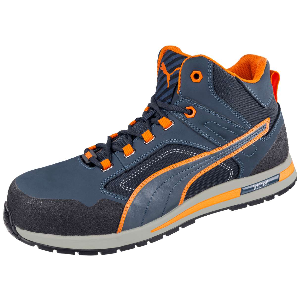 Puma Safety Sicherheitsschuhe Crosstwist mid - blau - S3S - Größe 45